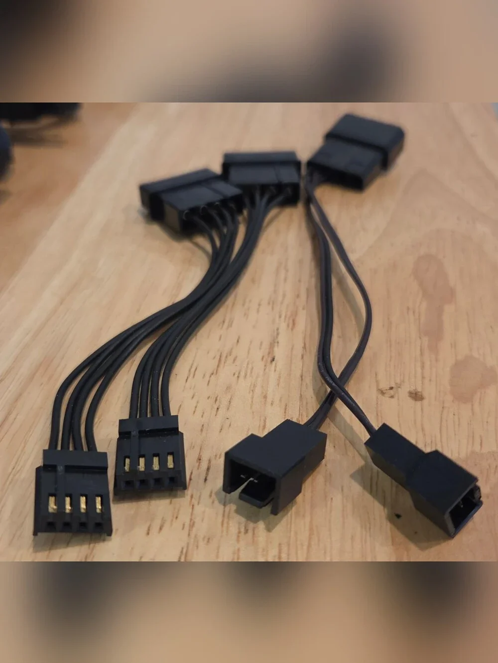 Lot Of 8 Cables Assorted Type 3 8-Pin CPU 4-Pin Floppy PCI-E P01001 New Untested